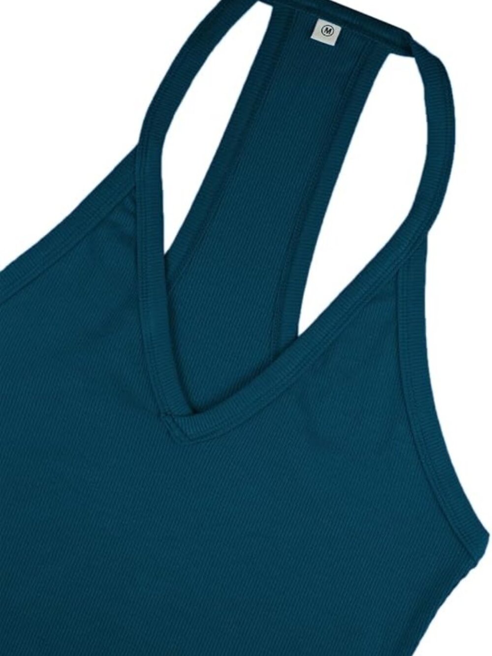 Workout Tops for Women Racerback Basic Tank Summer 2026 Camisole V Neck Slim Fi - Picture 3 of 5